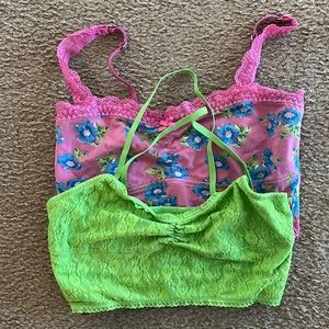 Abercrombie and fitch bralettes XL